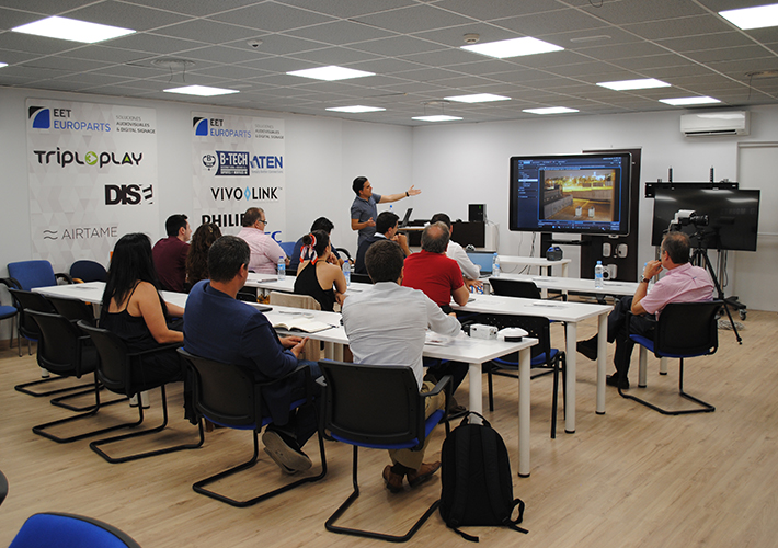 Foto Sony y EET Europarts celebran una jornada de formación en sistemas de LPR.